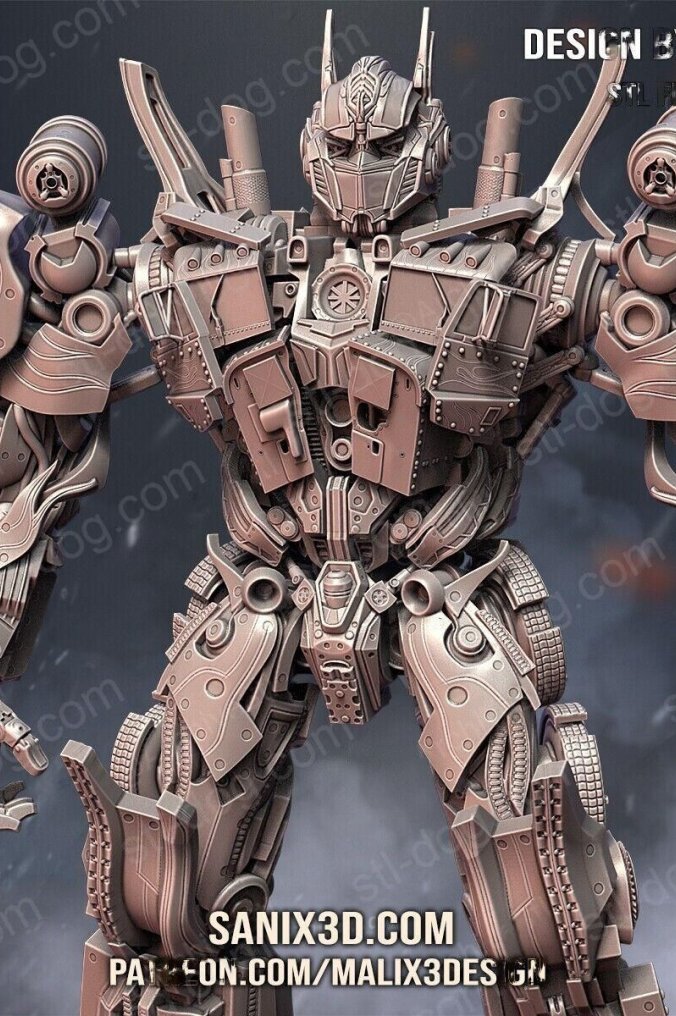 变形金刚(Optimus Prime) 3D打印图纸